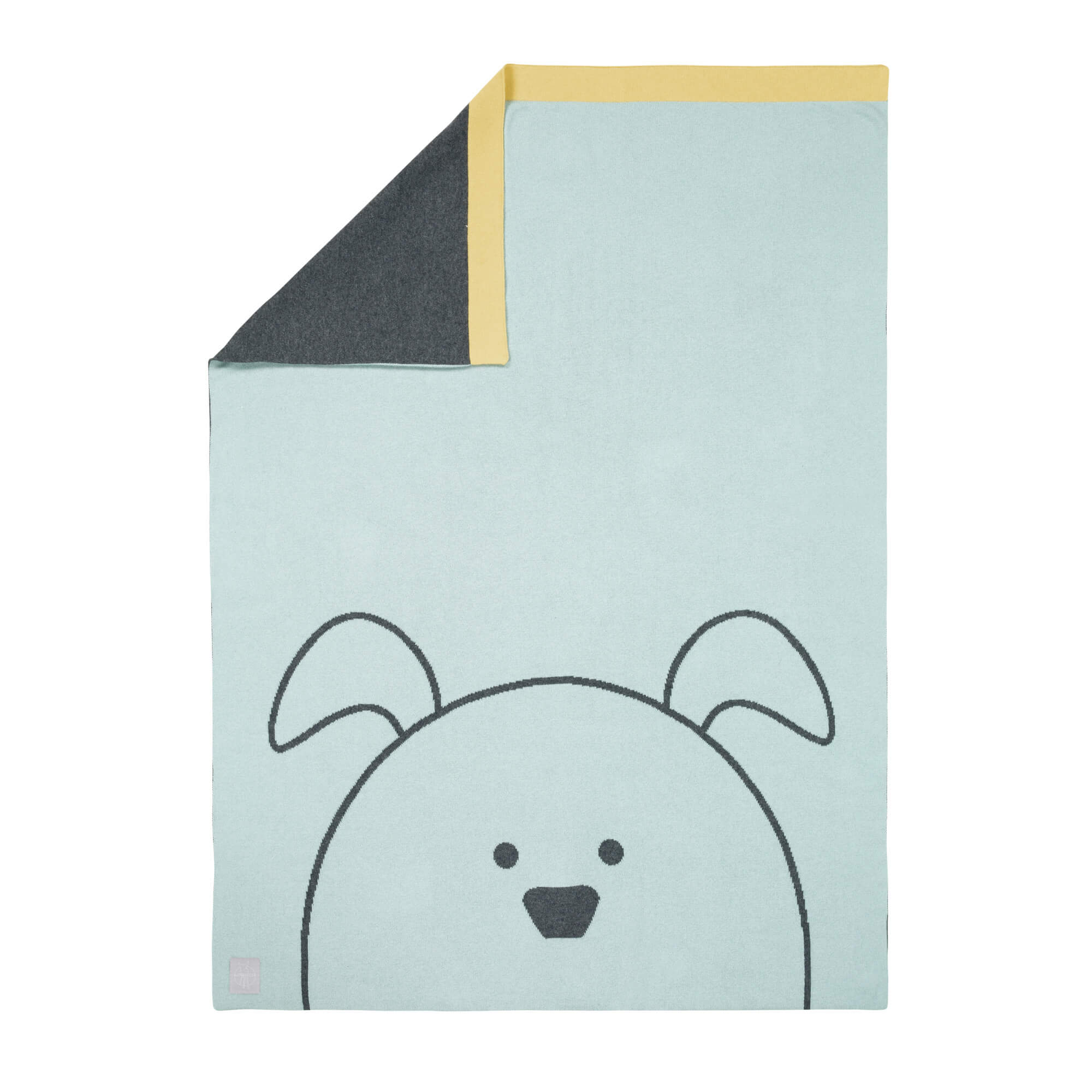 Baby-Decke GOTS "Little Chums Dog"  75 x100 cm  