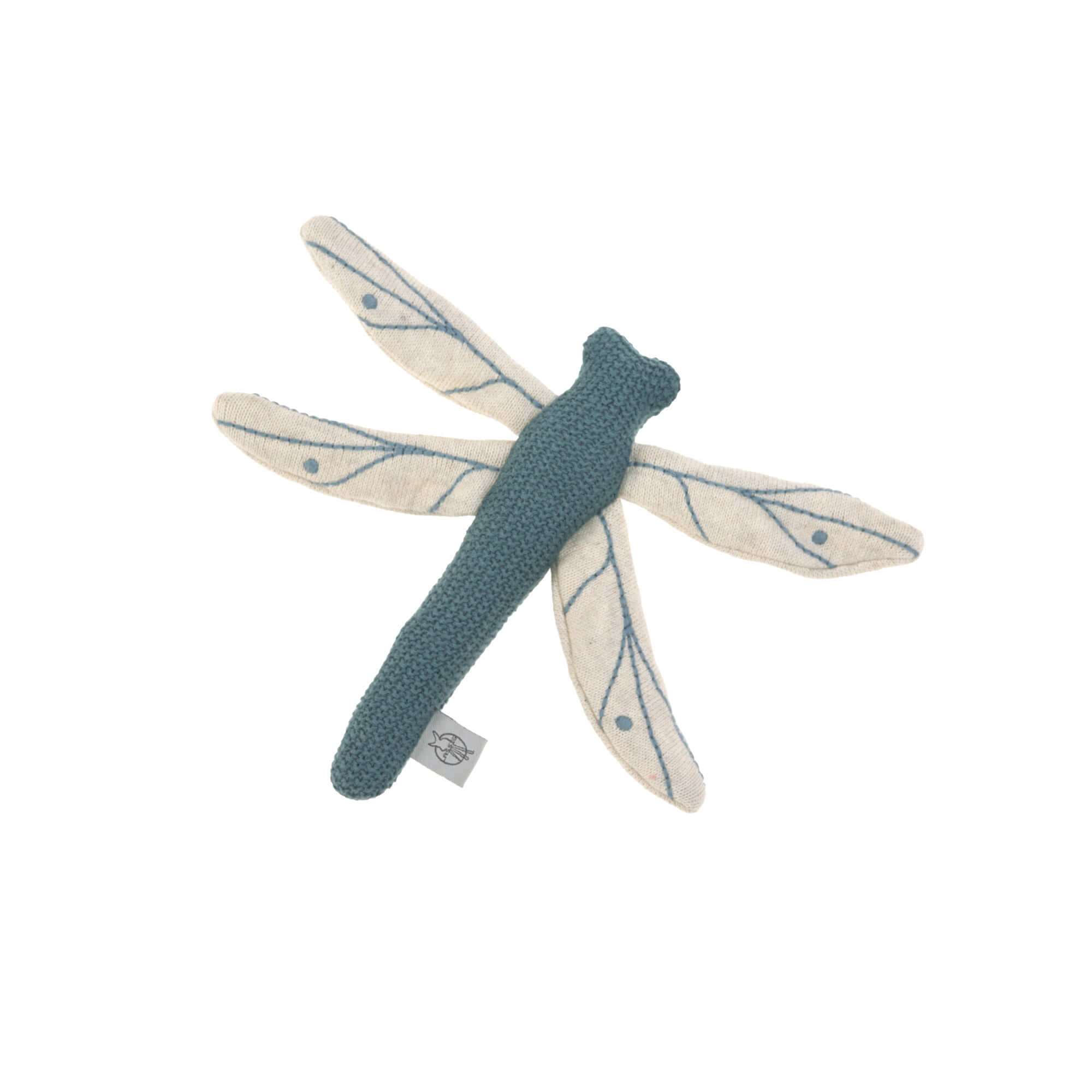 Kuscheltier-Rassel mit Knisterpapier "Garden Explorer Dragonfly" 