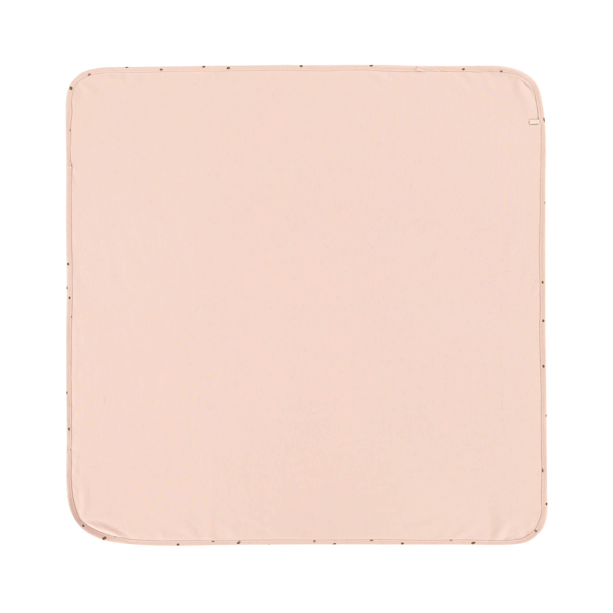 Baby-Decke GOTS "Dots Powder Pink" 80x80 cm 