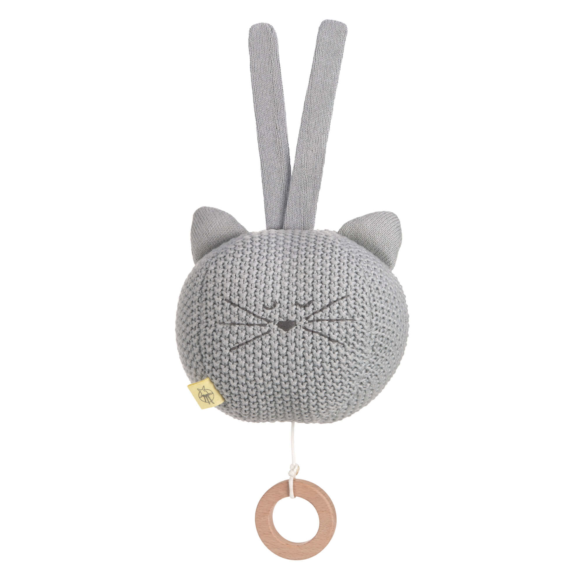 Baby-Spieluhr aus Bio-Baumwolle "Little Chums Cat" 
