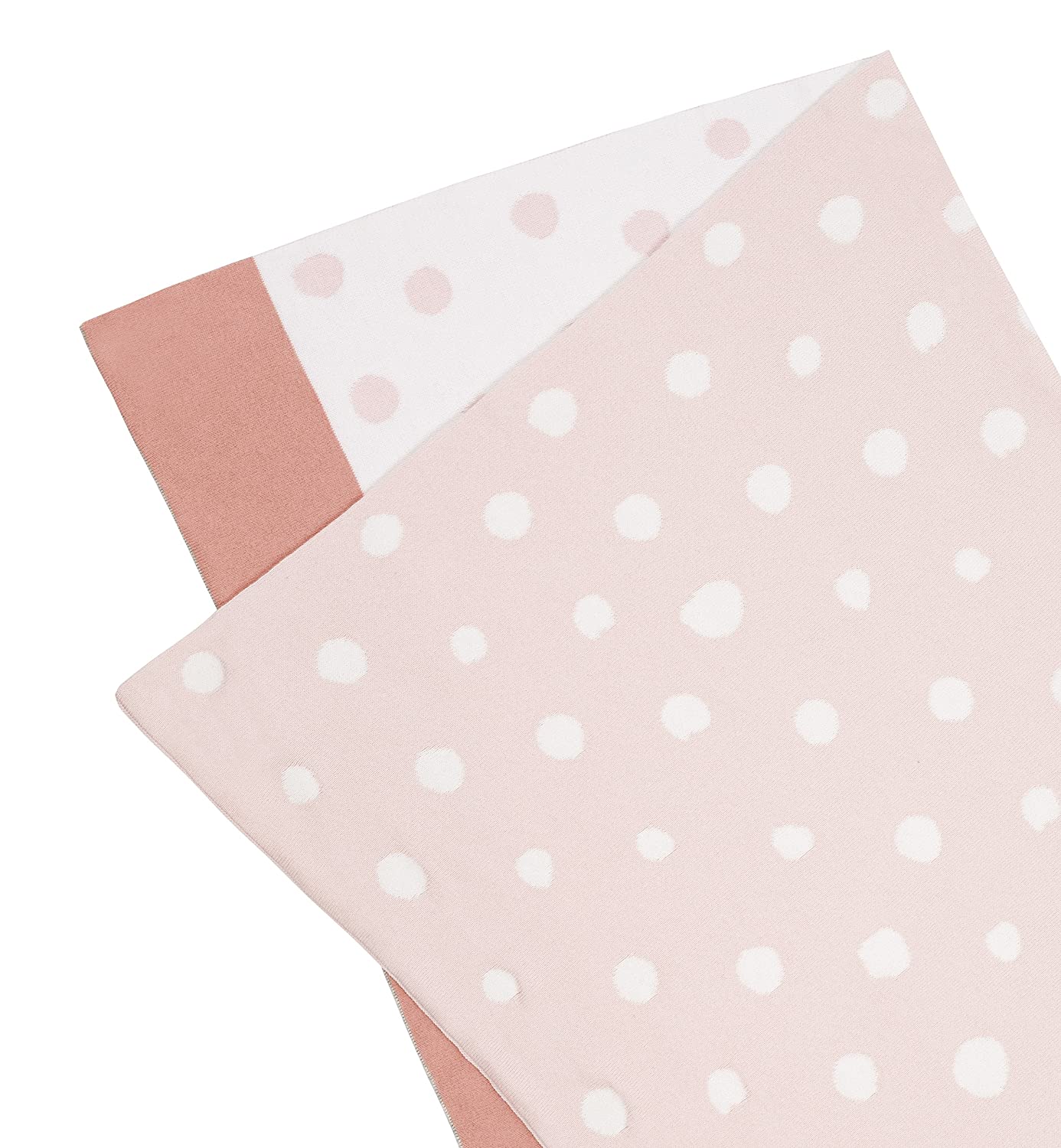 Baby-Decke GOTS "Lela Light Pink" 75x100 cm 